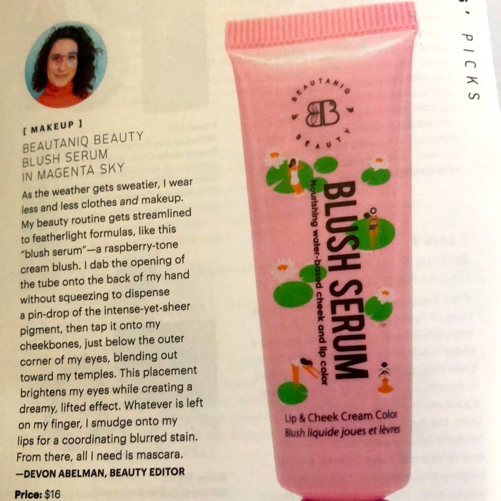 BEAUTANIQ beauty! Lip and Blush serum!